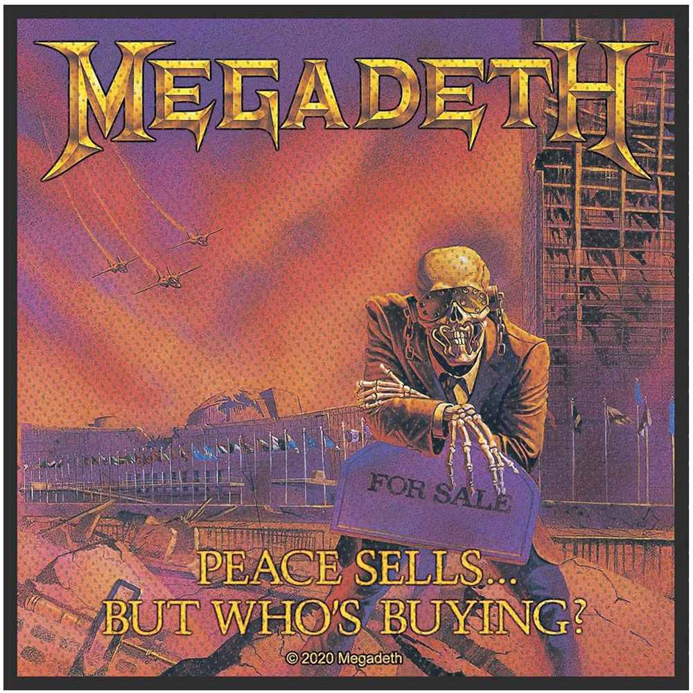 Megadeth - Peace Sells Patch - Mehrfarben